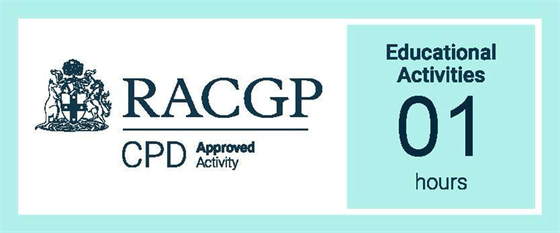 RACGP CPD Approved Activity, Educational Activities, 1 hour